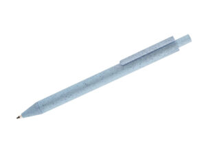Stylo publicitaire REVI en paille de blé, personnalisable avec logo.