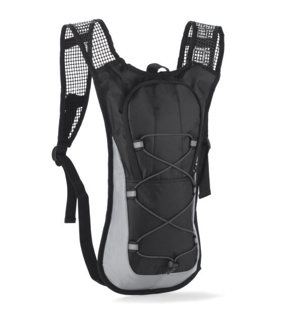 Sac à dos vélo publicitaire RODE en polyester résistant, personnalisable avec logo.