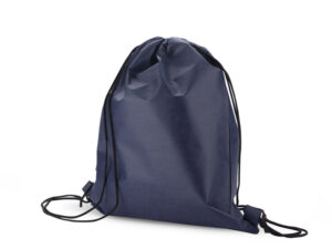 Sac à cordon GARTY en rPET recyclé, personnalisable avec logo.