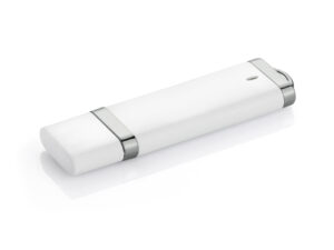 Clé USB BRIS 16 GB en plastique personnalisable avec logo, idéale comme objet publicitaire.